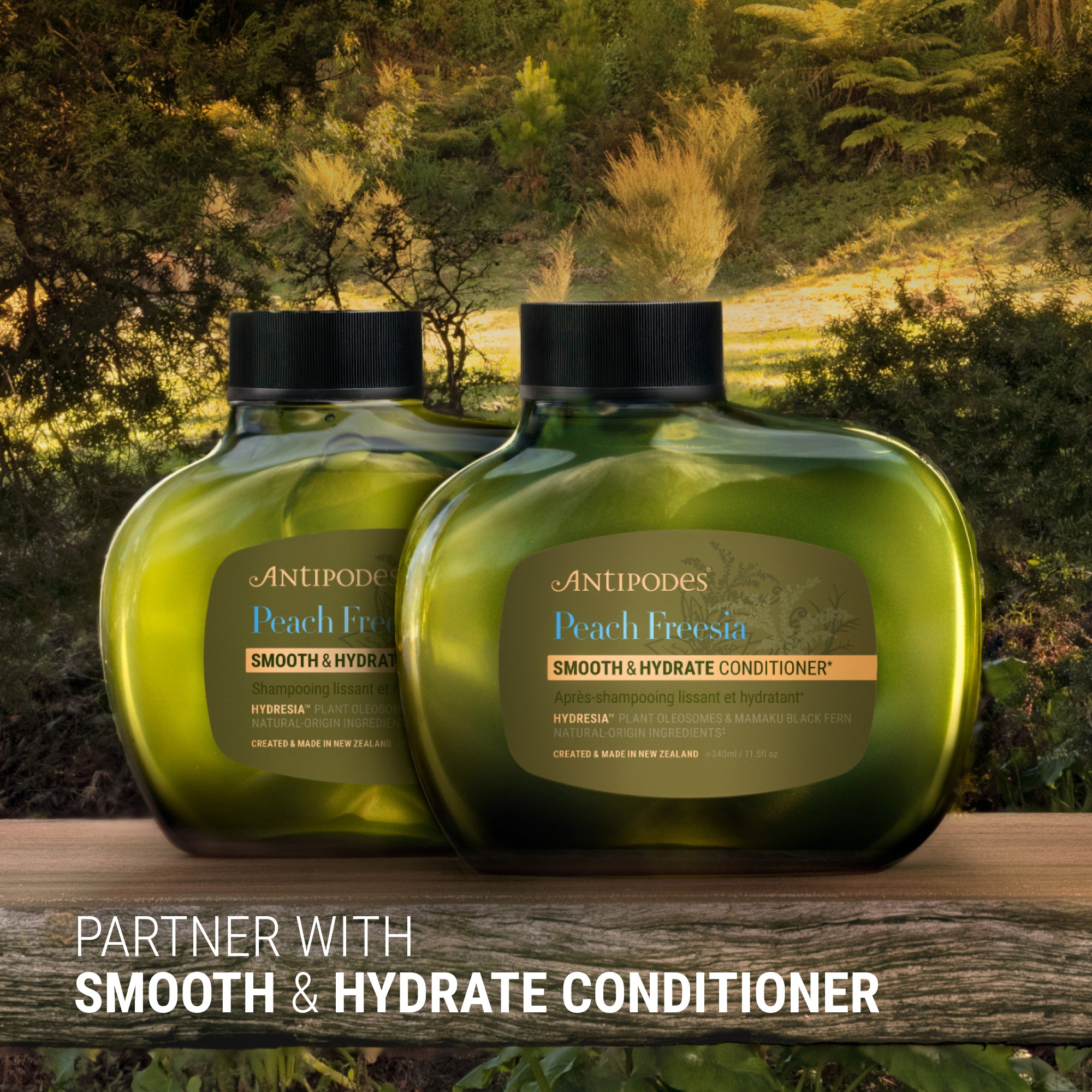 Peach Freesia Smooth & Hydrate Shampoo