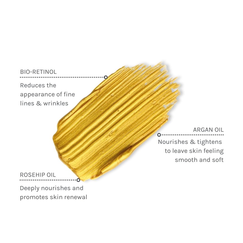 Evolve Bio-Retinol Gold Face Mask