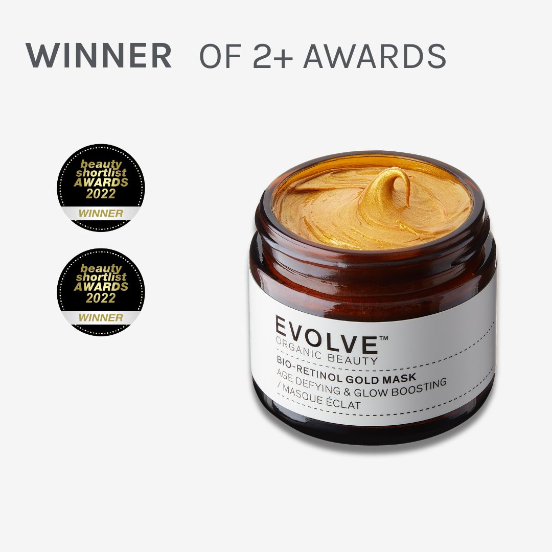 Evolve Bio-Retinol Gold Face Mask